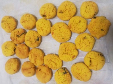 カリッもちっ☆かぼちゃ米粉クッキーの写真