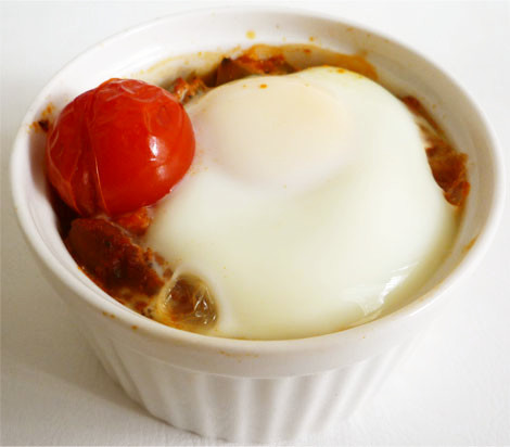 フラメンカエッグ　アンダルシアの卵料理の画像