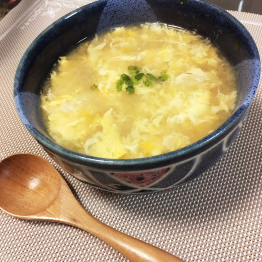 卵と味噌で栄養満点☆簡単和風タマゴのお粥の画像