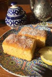 チュニジアのレモンケーキ
