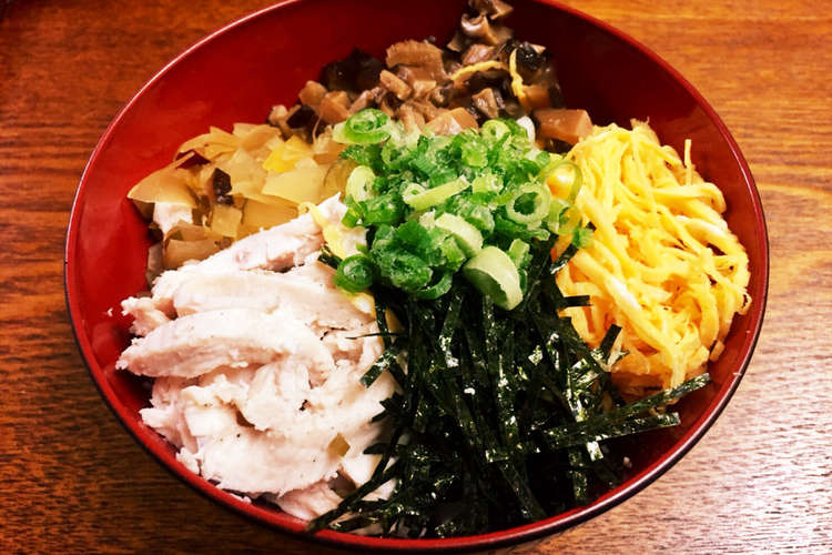 奄美鶏飯の 具材 レシピ 作り方 By サクラジマン クックパッド