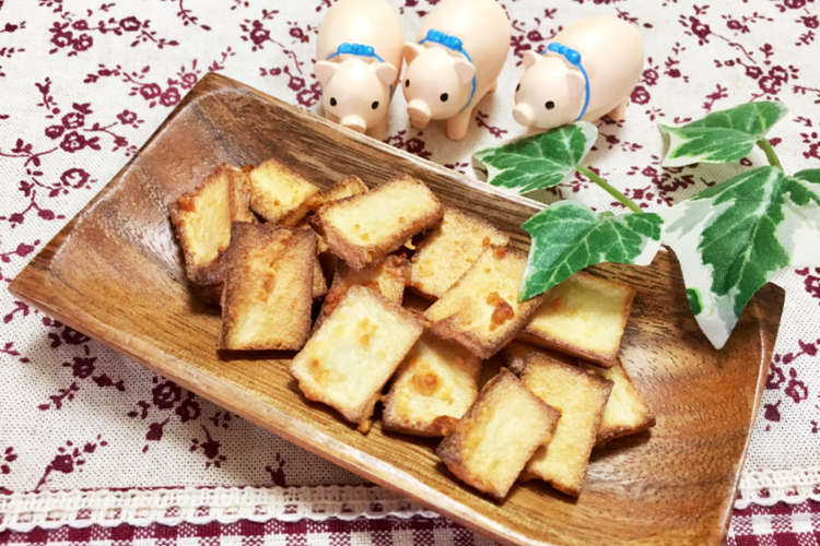 ダイエットおやつ 高野豆腐チーズスナック レシピ 作り方 By ３匹の大ぶたママ クックパッド