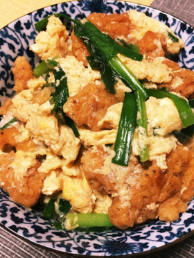 甘くない唐揚げ丼(冷凍唐揚げアレンジ)