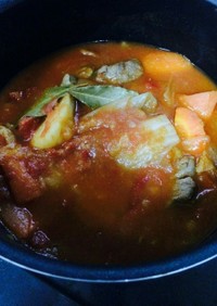 [圧力鍋]体ポッカポッカ トマトスープ