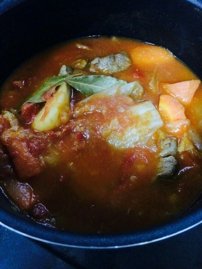 [圧力鍋]体ポッカポッカ トマトスープの写真