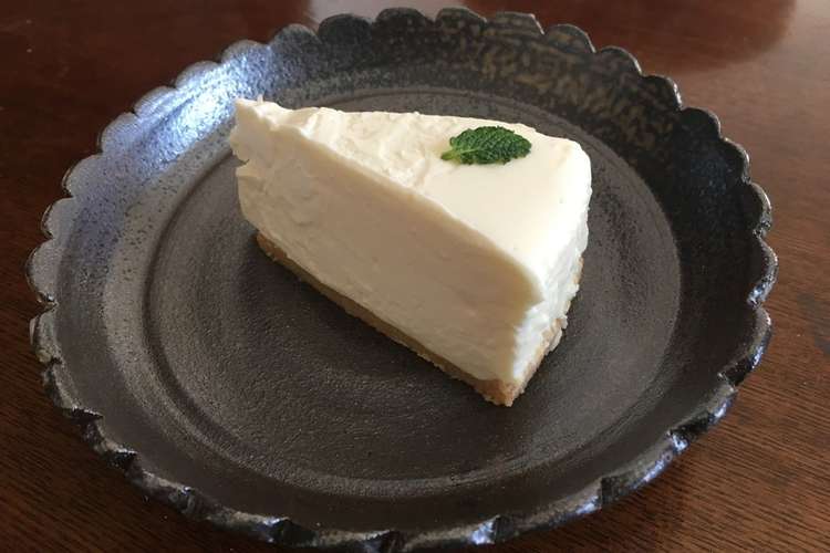 濃厚 レアチーズケーキ レシピ 作り方 By まねきのらねこ クックパッド