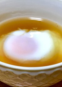 レンジで1分☆温泉卵(味付)