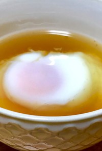 レンジで1分☆温泉卵(味付)