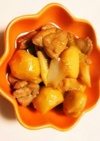 簡単煮物❕☺鶏肉と里芋のさっぱり煮
