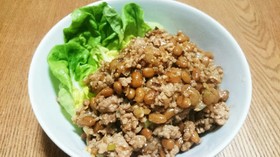 納豆嫌いもパクパク食べる納豆そぼろ‼