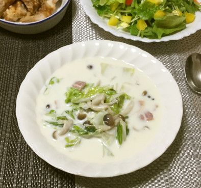 トロリ簡単♡白菜のミルク煮♡の写真