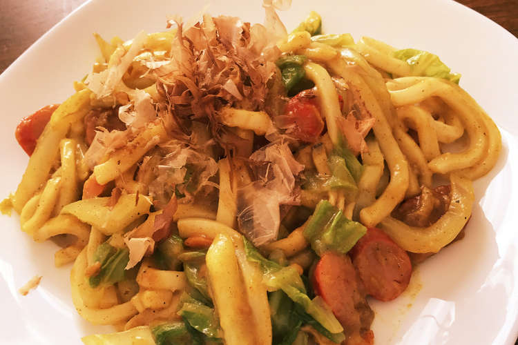 カレー粉を使った簡単カレー焼うどん レシピ 作り方 By Marizoutan クックパッド 簡単おいしいみんなのレシピが352万品