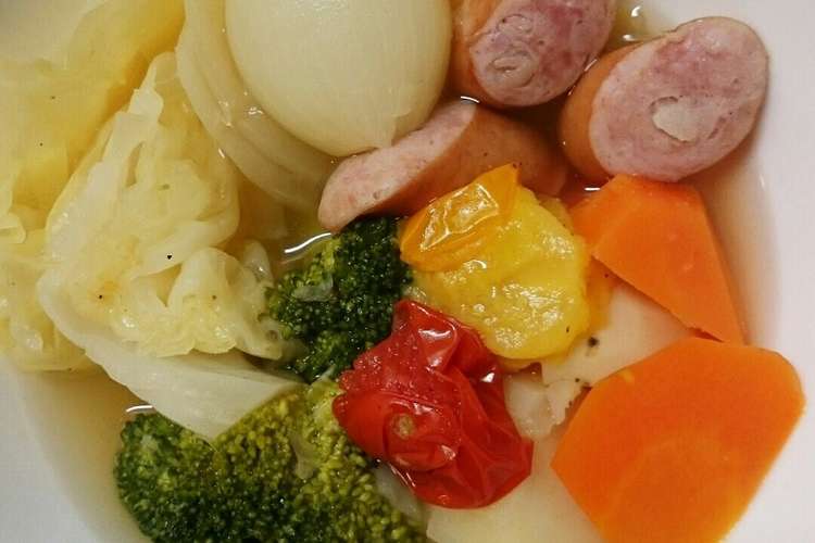 野菜たっぷりポトフ レシピ 作り方 By アキャダ クックパッド 簡単おいしいみんなのレシピが360万品