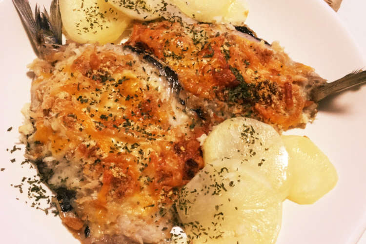 グリルで簡単 いわしのチーズ焼き レシピ 作り方 By ごん クックパッド 簡単おいしいみんなのレシピが360万品