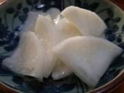 ヨーグルト&塩麹de大根の漬け物の写真