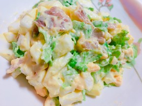 カリカリベーコン*レタス*卵*サラダ