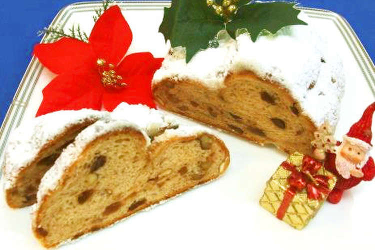 ドイツのクリスマス伝統菓子 シュトレン レシピ 作り方 By 宝笠印 増田製粉所 クックパッド