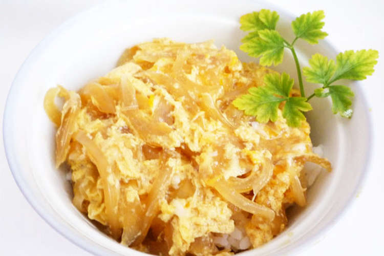 卵とたまねぎで 玉子丼 親子丼風玉玉丼 レシピ 作り方 By Liqueur クックパッド 簡単おいしいみんなのレシピが357万品