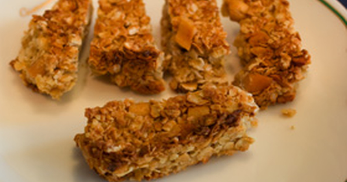 基本的なオートミールバーのレシピ