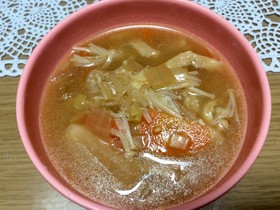 肉なし☆豚汁風味の味噌汁