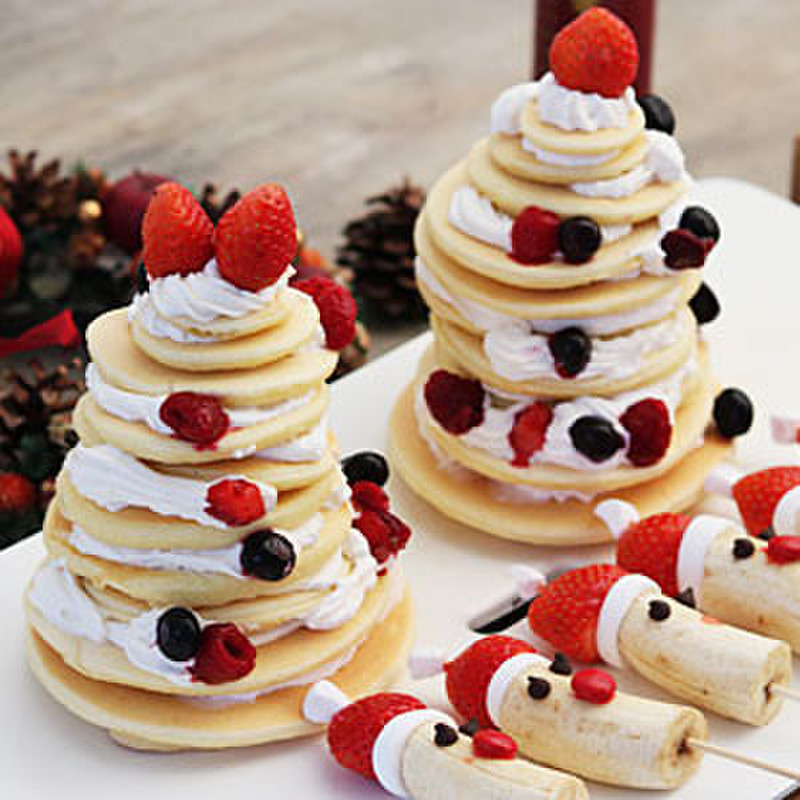 みんなが作ってる ホットケーキクリスマスケーキのレシピ クックパッド 簡単おいしいみんなのレシピが354万品