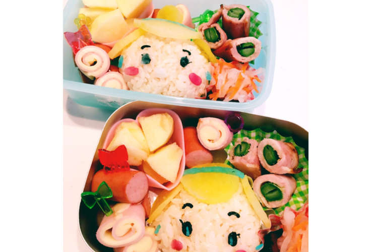 ツムツムキャラ弁 シンデレラ レシピ 作り方 By あゆめマザー クックパッド