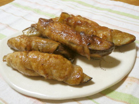 なすの肉巻き