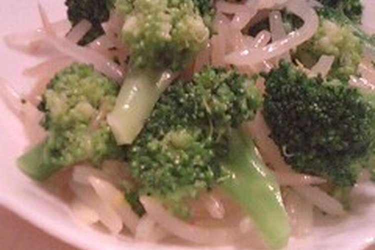 ブロッコリー ともやしのナムル レシピ 作り方 By Whiteriese クックパッド 簡単おいしいみんなのレシピが351万品