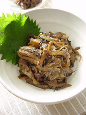 舞茸とひじきの常備菜。