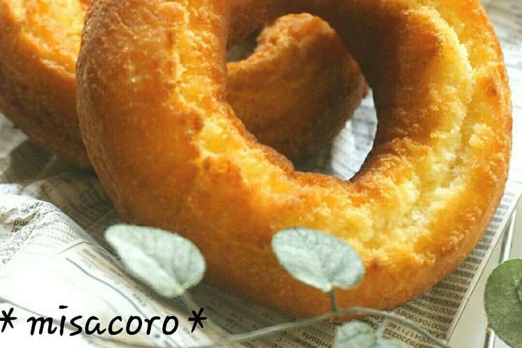 Mバターなしオールドファッションドーナツ レシピ 作り方 By Misacoro クックパッド