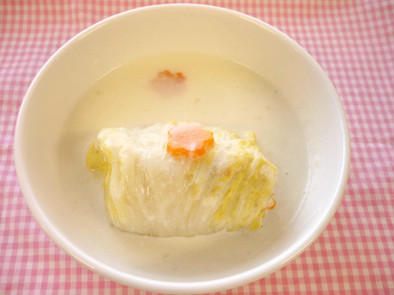 ロール白菜のクリーム煮の写真