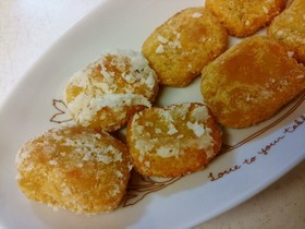 片栗粉で揚げる★サツマイモのかりん揚げ