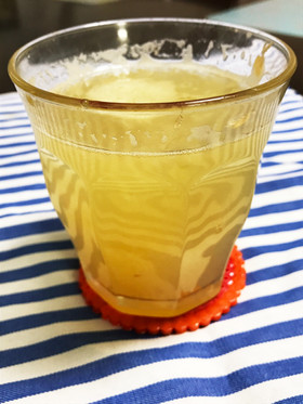 すりおろしりんごのホットドリンク