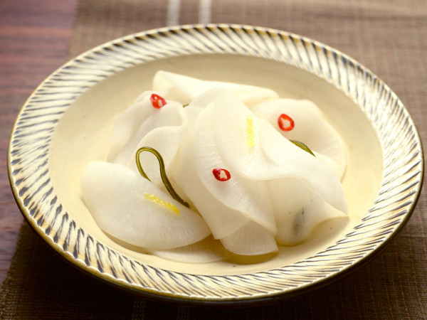 大根の千枚漬け
