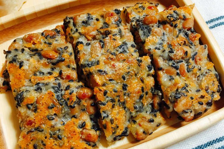 納豆の胡麻チーズ焼き 幼児食に レシピ 作り方 By Yy M クックパッド 簡単おいしいみんなのレシピが360万品