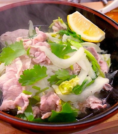簡単アジア麺☆豚肉と野菜のフォーの写真