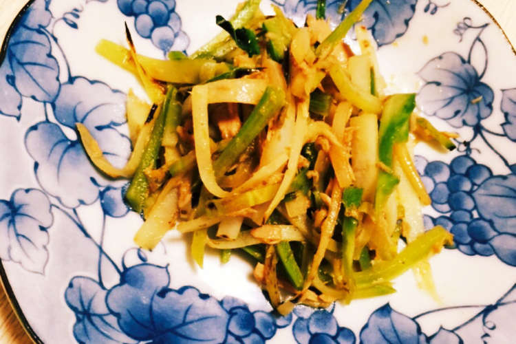 ブロッコリーの茎と大根の皮のツナ炒め レシピ 作り方 By 努力家なっちゃん クックパッド 簡単おいしいみんなのレシピが366万品