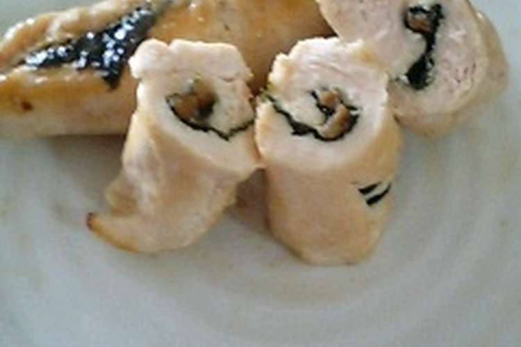 鶏ささみの梅のり巻き お弁当のおかず レシピ 作り方 By アロエリンゴ クックパッド