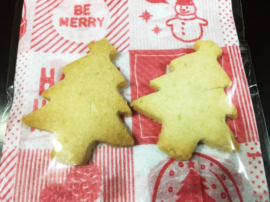 クリスマス☆米粉メープルクッキー☆の画像