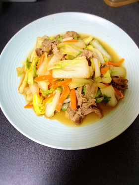 簡単炒め物レシピ