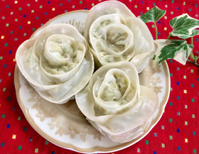 薔薇餃子(豆腐ミール入りヘルシー餃子)