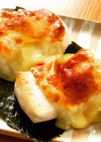 カンペキ朝食♡簡単香ばしチーズのり餅