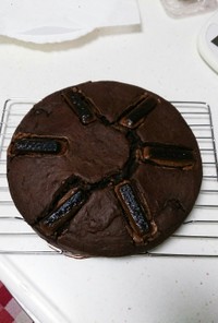 簡単！低カロリー！濃厚チョコレートケーキ
