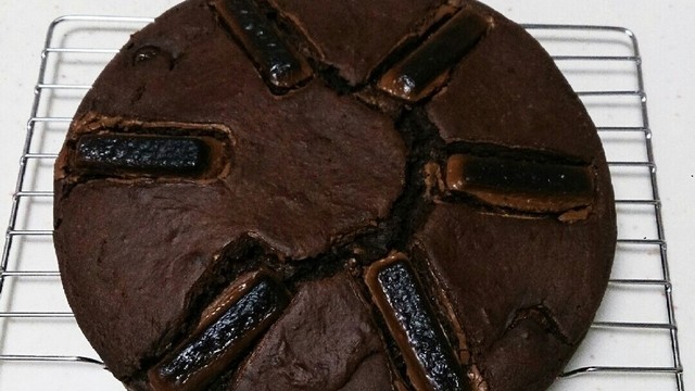 簡単 低カロリー 濃厚チョコレートケーキ レシピ 作り方 By Crayonmama クックパッド 簡単おいしいみんなのレシピが354万品