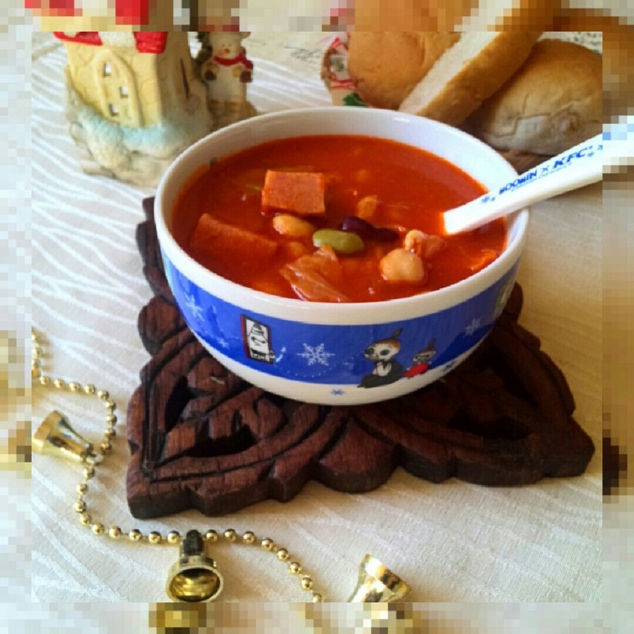 トマトチーズスープ～聖夜のスープの画像