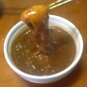 ひき肉たっぷり☆カレーもち【ピリ辛味】
