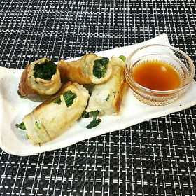 超簡単♡春菊の豚肉巻き♪