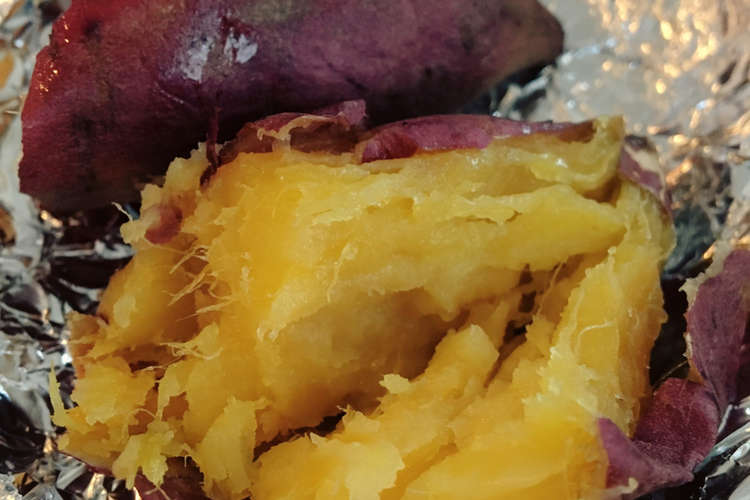 ねっとり 放っておくだけ簡単焼き芋 レシピ 作り方 By あやくろぱん クックパッド 簡単おいしいみんなのレシピが350万品