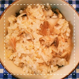 白だしで簡単!まいたけの炊き込みごはん