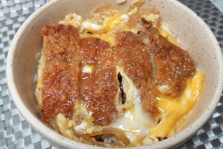 めんつゆで簡単 カツ丼 レシピ 作り方 By Yukanna111 クックパッド 簡単おいしいみんなのレシピが360万品